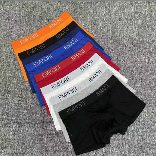 Comercio exterior, marca de moda de moda, ropa interior modal para hombre, bóxers