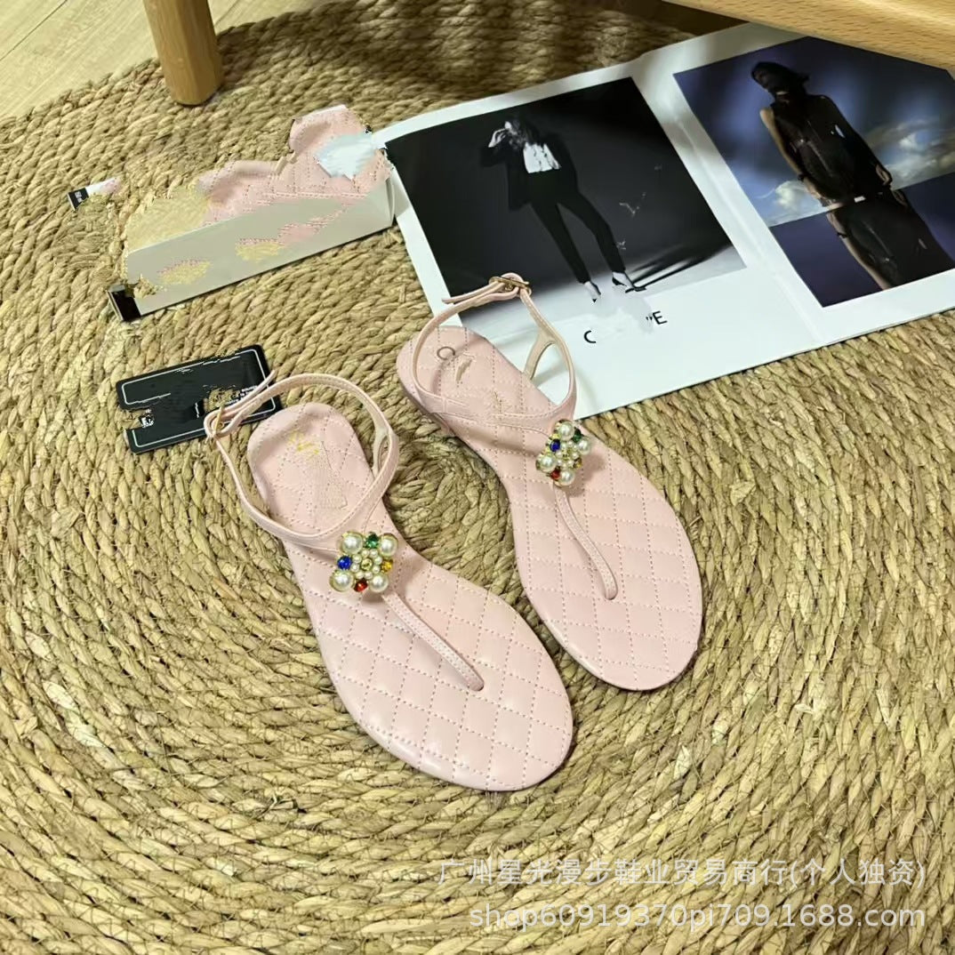 Sandalias Espina de Pez Mujer Lujo 2025
