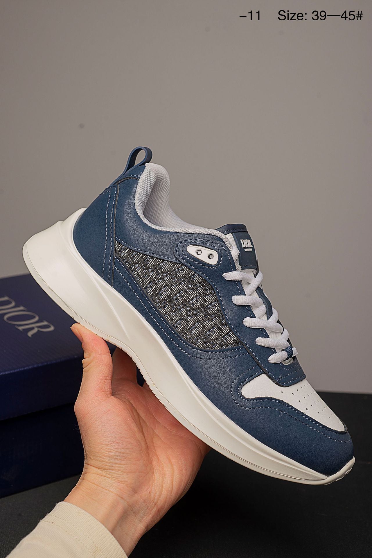 Putian estación europea transfronteriza pura original D familia B25 zapatillas de padre para hombre aumentan la altura para hombres y mujeres, zapatos casuales versátiles para hombre