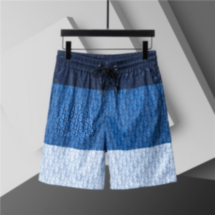 Pantalones Cortos Playa Unisex Letras Secado Rápido | Moda 2025
