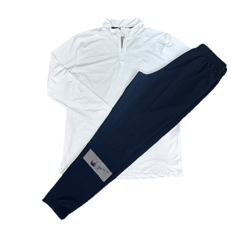 Men's Long Sleeve Fitness Set | Breathable Loose Pants