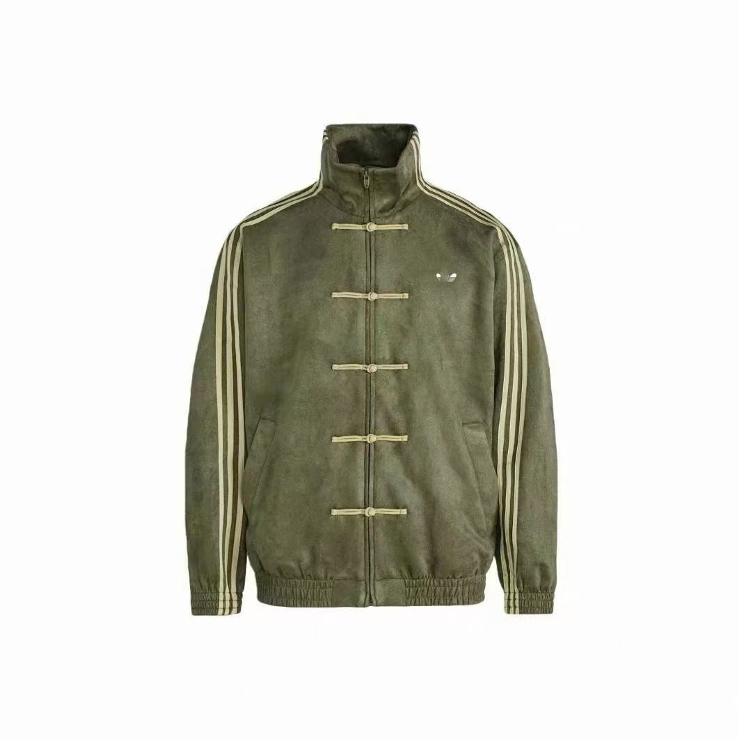 Veste et pantalon en daim unisexe | Style vintage