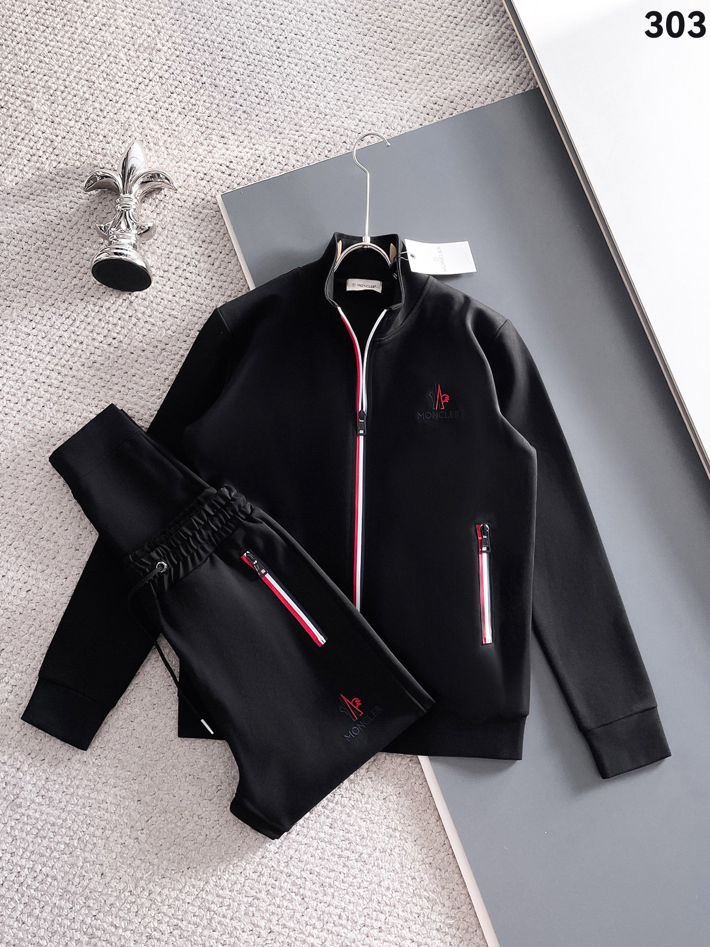 La versión correcta del SS25 transfronterizo debuta en otoño e invierno: nueva chaqueta de traje, cremallera, lujoso y sitios de moda para hombres europeos y americanos