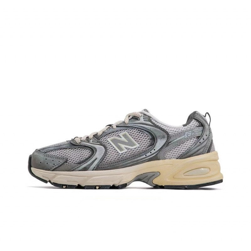 Zapatillas transfronterizas N530 2025, zapatillas de correr para pareja de hombre y mujer, zapatillas retro de moda para padre, suelas clásicas de plataforma