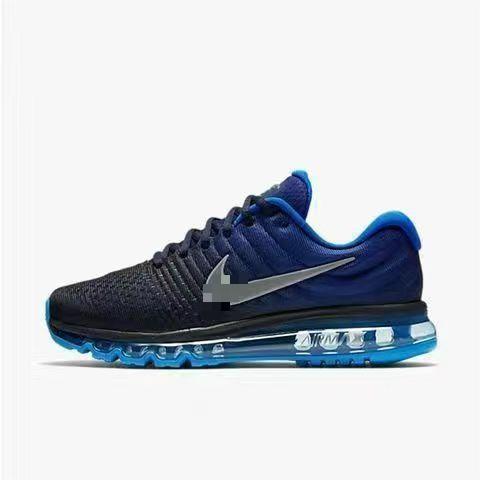 Putian Air Max 2017 zapatillas de correr con cojín de aire de palma con malla transpirable, antideslizante, con cordones deportivos de entrenamiento para correr