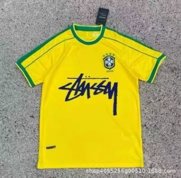 Venta al por mayor transfronteriza para Países Bajos, Alemania, Francia, Italia, Flamengo, Italia, envío gratuito para una camiseta de fútbol