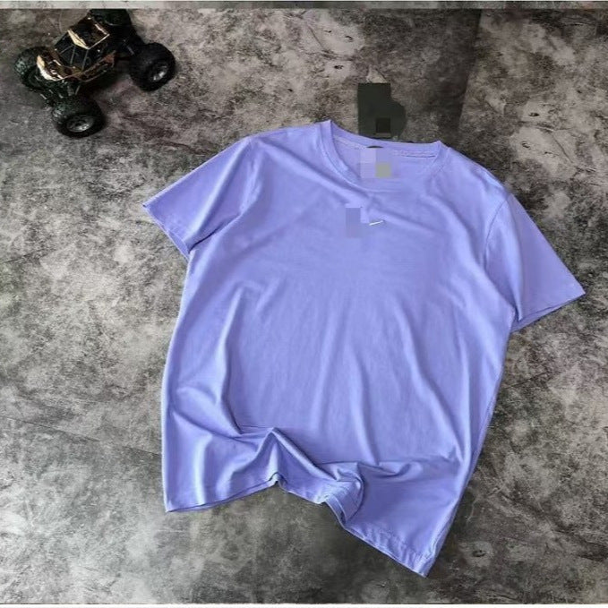 Camiseta Algodón Gancho Bordado Holgada Unisex