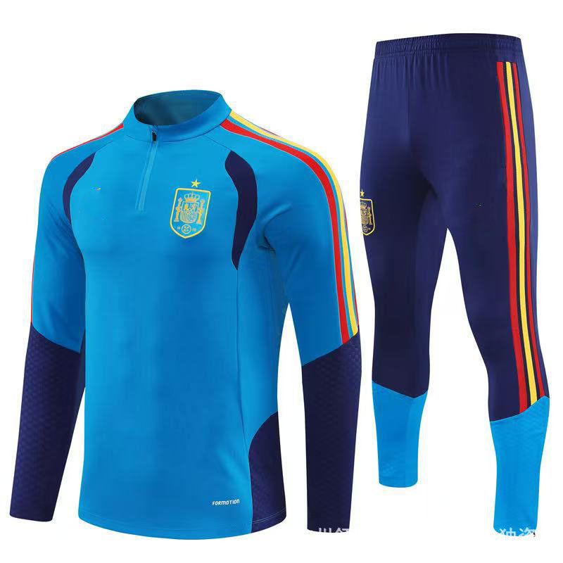 Nuevas equipaciones de fútbol para niños, París, Arsenal, Chelsea, España, Inglaterra, Francia, uniformes de entrenamiento de media tirada