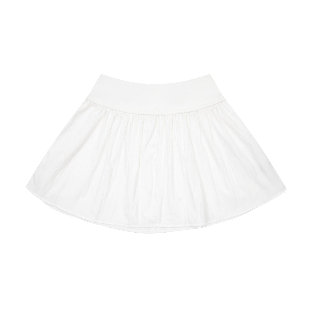 Edición correcta 2026 Pony bordado de punto patchwork Old Money Korean Casual Versatile Diseño Miniskirt y falda midi