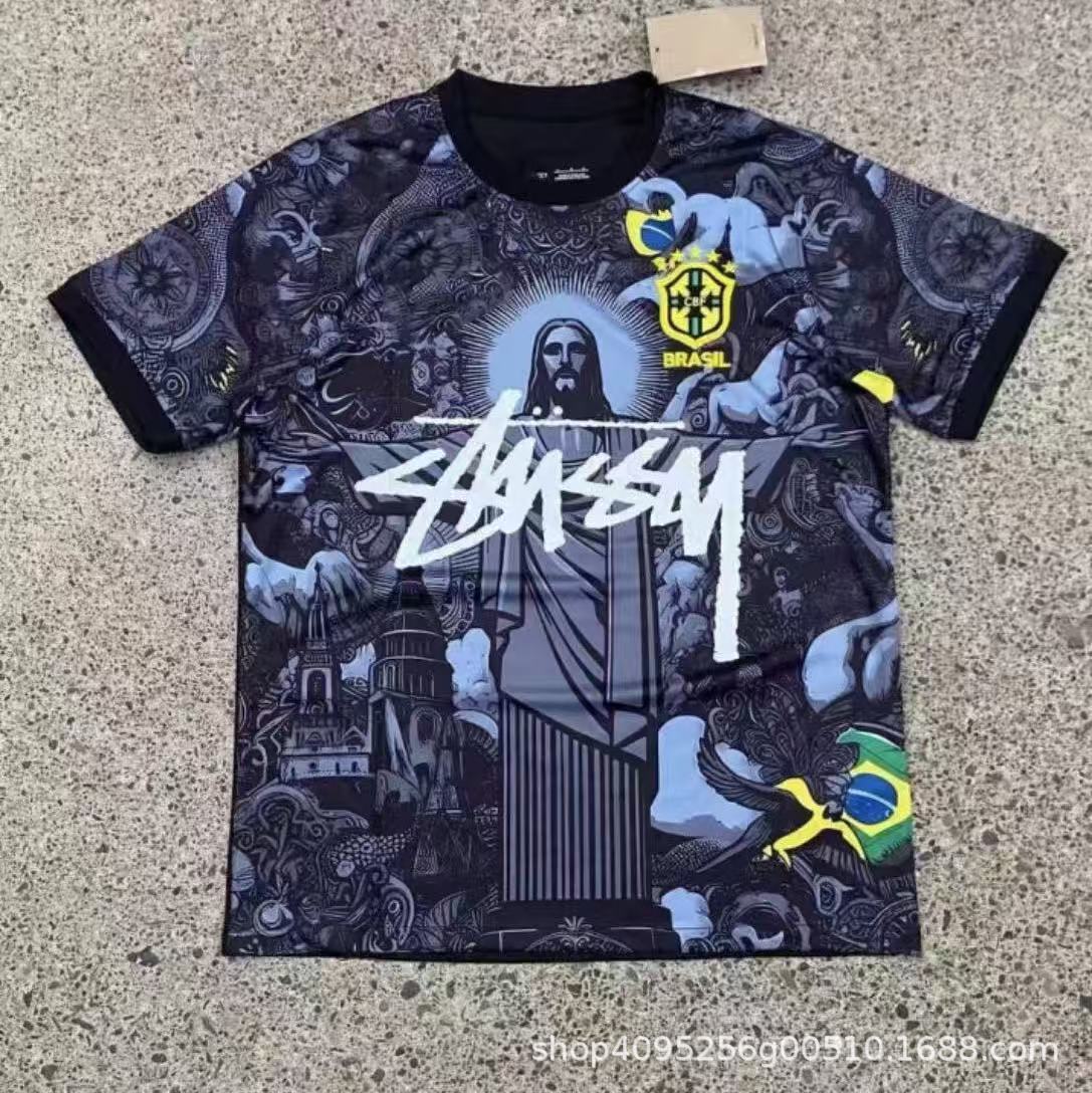 Venta al por mayor transfronteriza para Países Bajos, Alemania, Francia, Italia, Flamengo, Italia, envío gratuito para una camiseta de fútbol