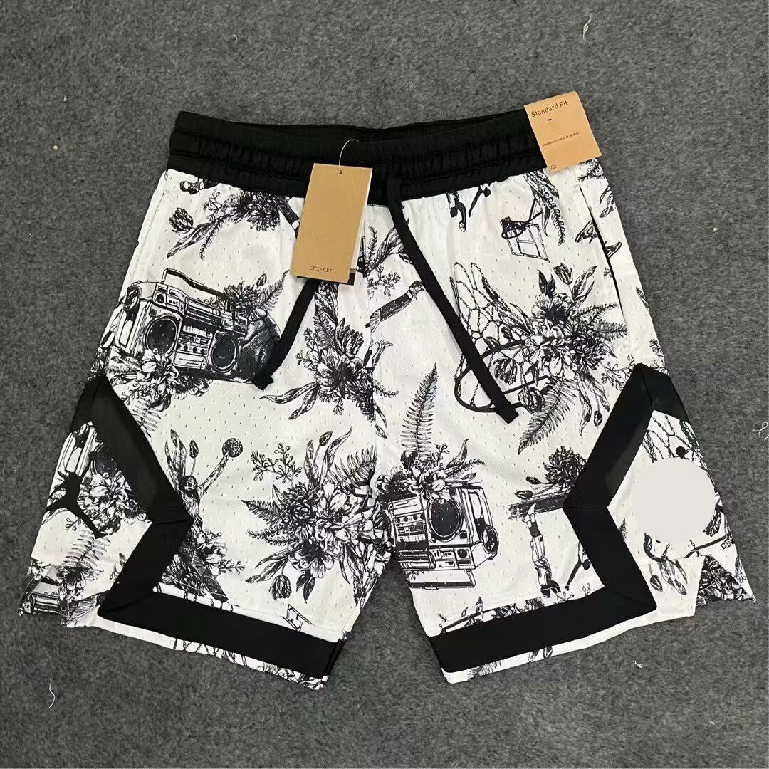 Pantalones Cortos Hombre Baloncesto | Malla Transpirable Secado Rápido