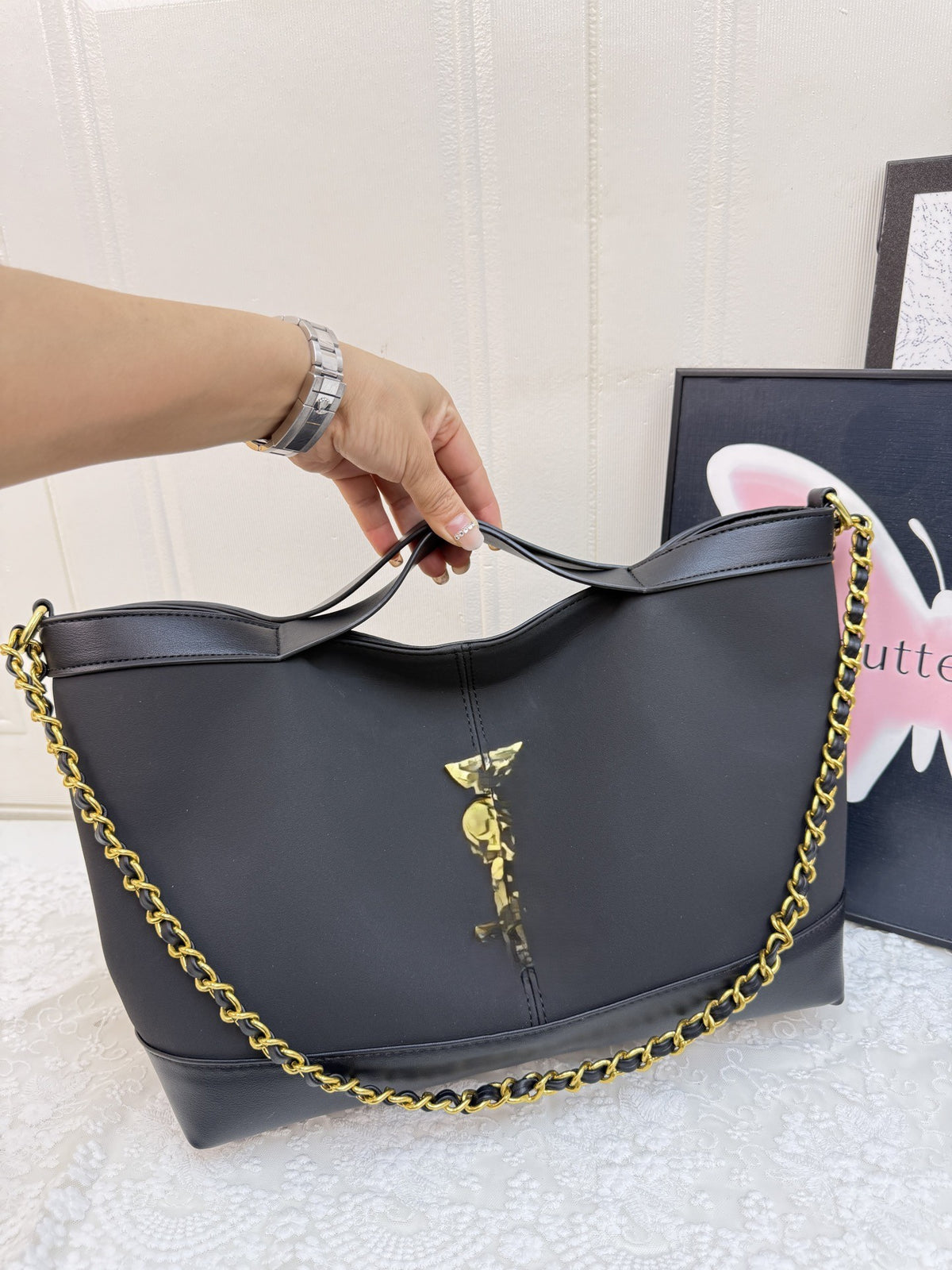 Women's Colorblock Bucket Bag | 2025 Niche Fashion Crossbody | No Box