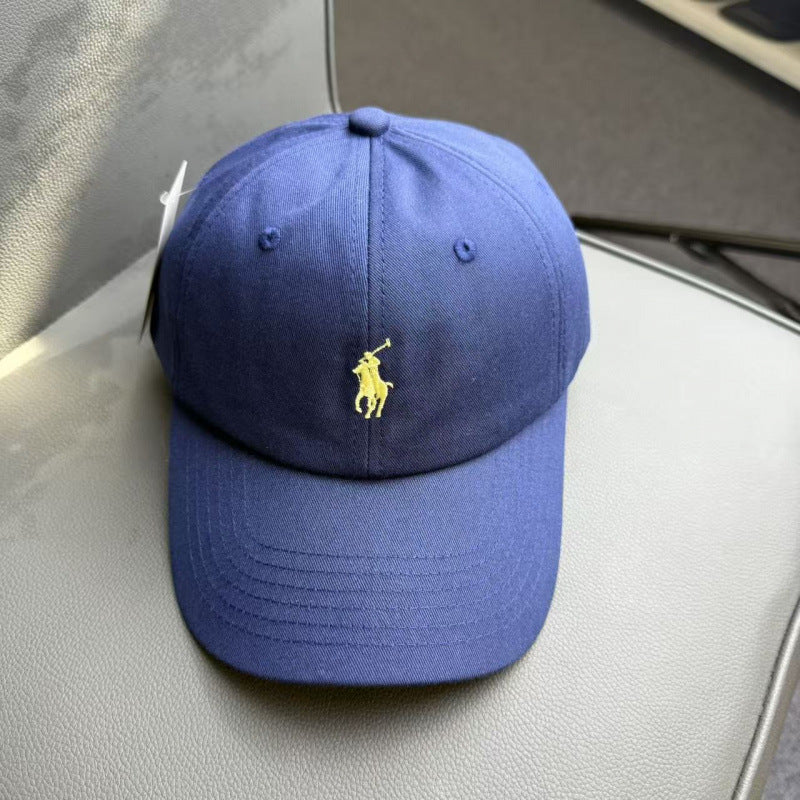 Paul polo con sombrero ruff de verano para mujer, versión coreana de capela blanda, gorra de béisbol para hombres, protector solar de moda lengua de pato cien torres