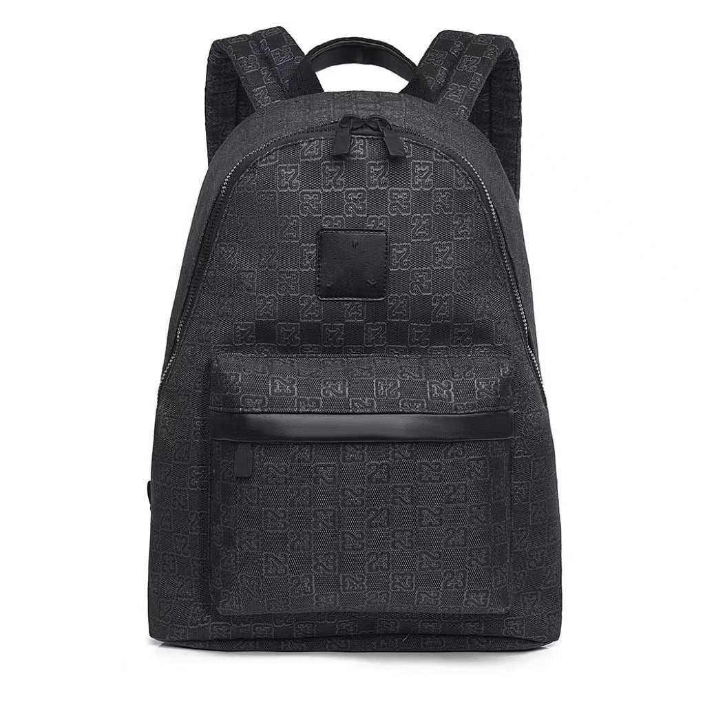 Mochila de letras de cuadros de moda con estampado de tablero de ajedrez, mochila escolar cosida, bolsa de viaje, mochila deportiva de marca de moda a cuadros para hombres y mujeres