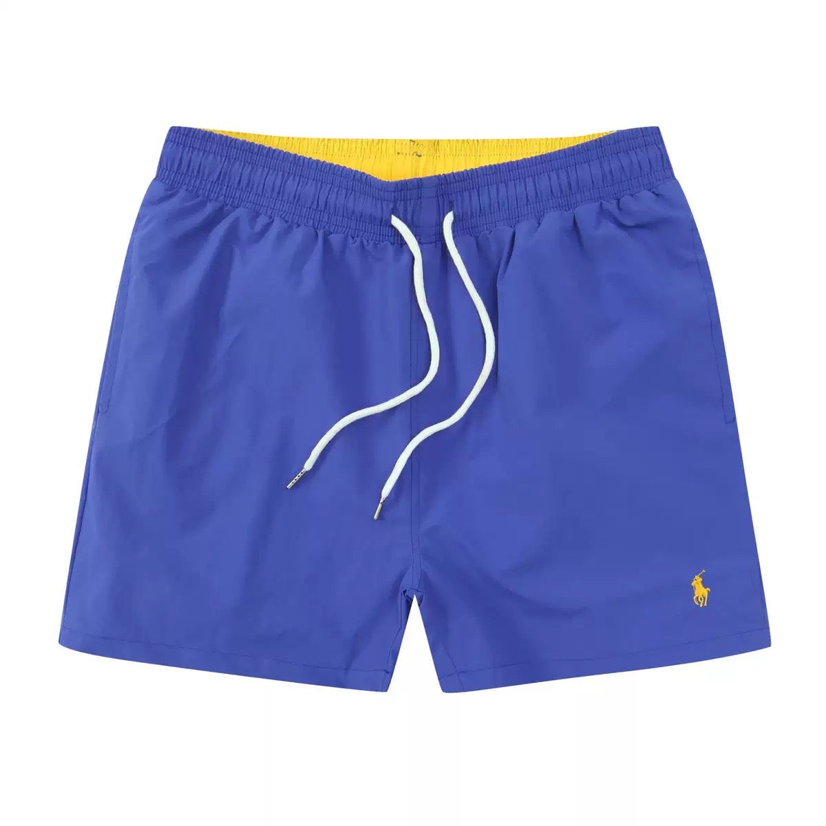 Polo de playa masculino de verano 2026 Shorts surf de tres puntas bordados con cordones Rápido Pantalones deportivos holgados Casual para casa