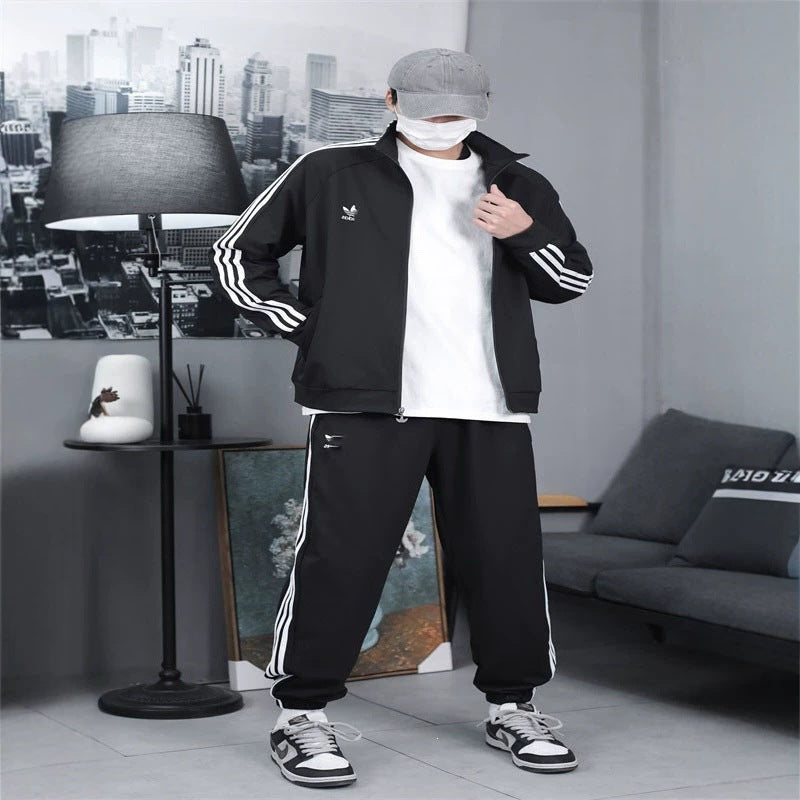 Three-Stripe Tracksuit | Set A | Luxury Markt