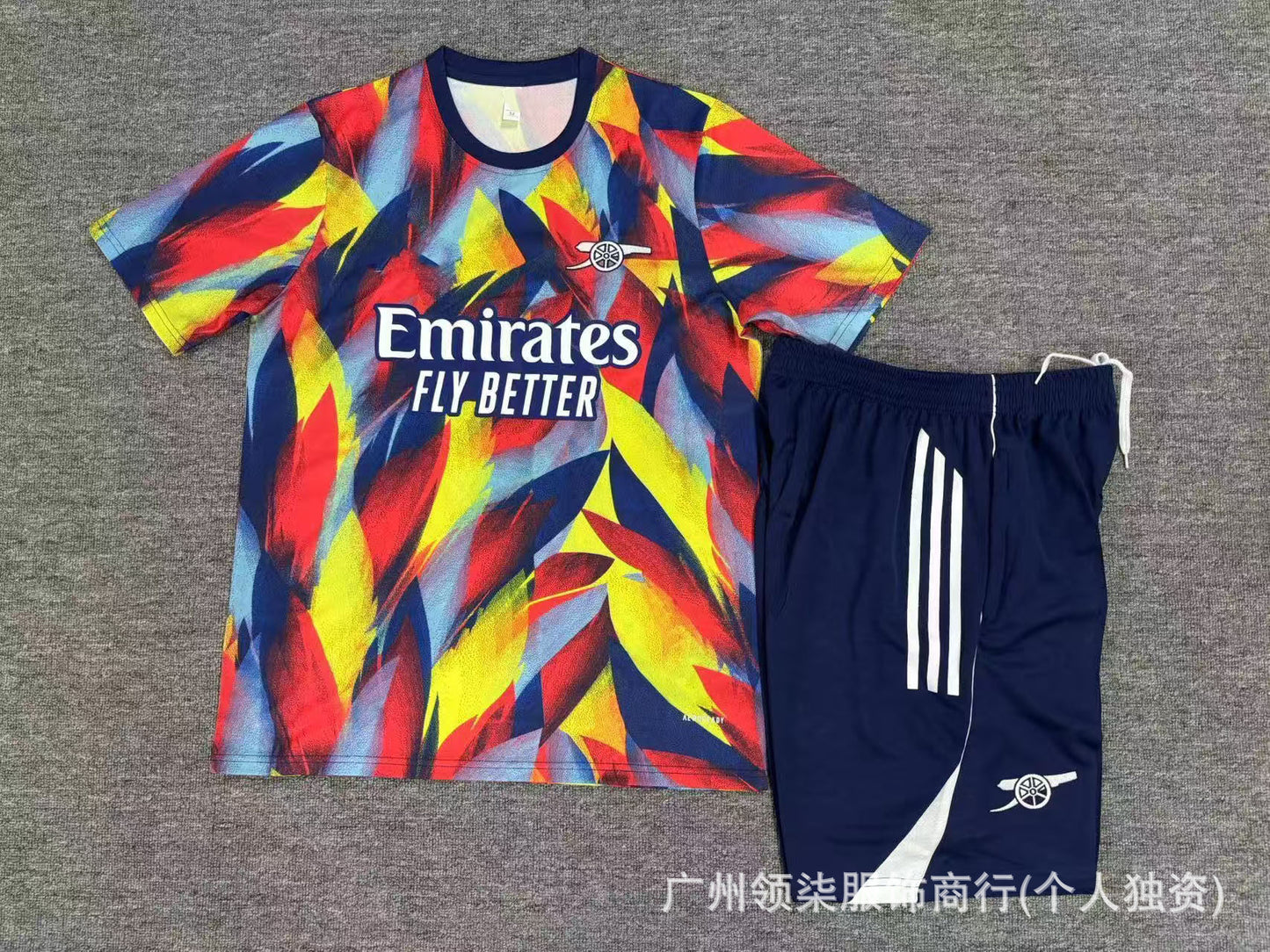 Nuevas camisetas de fútbol, Arsenal Chelsea, Portugal, Brasil, Argentina, conjuntos de entrenamiento previos al partido, manga corta adulto al por mayor