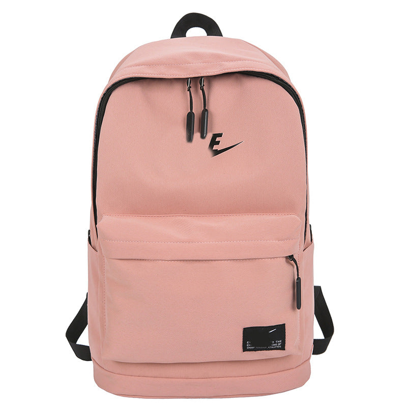 Una mochila de nylon moderna de dropshipping, mochila estampada de gran capacidad y con estampado elegante, mochila de estudiante universitario con alfabeto para la vuelta al cole