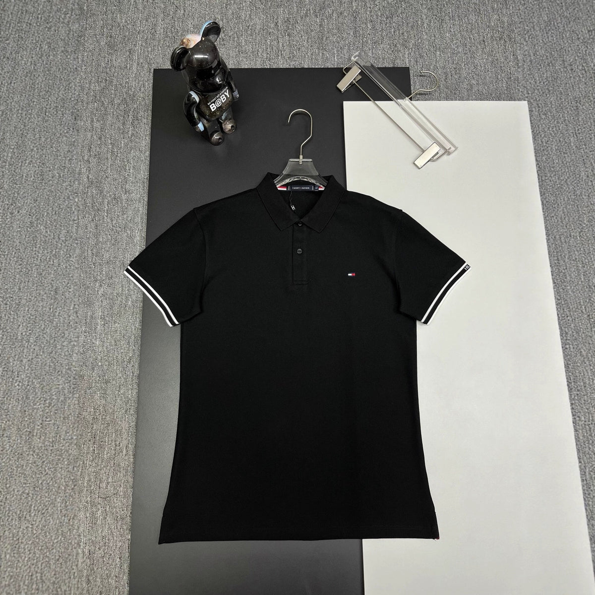 Polo em Algodão Puro para Homem | Manga Curta Business Casual