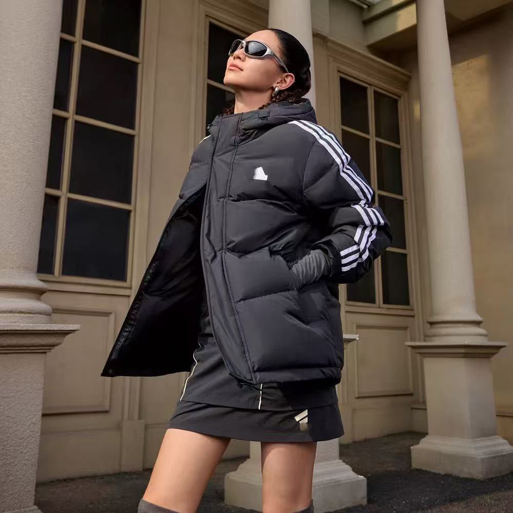 AD Cotton Hooded Jacket | Unisex Coat
