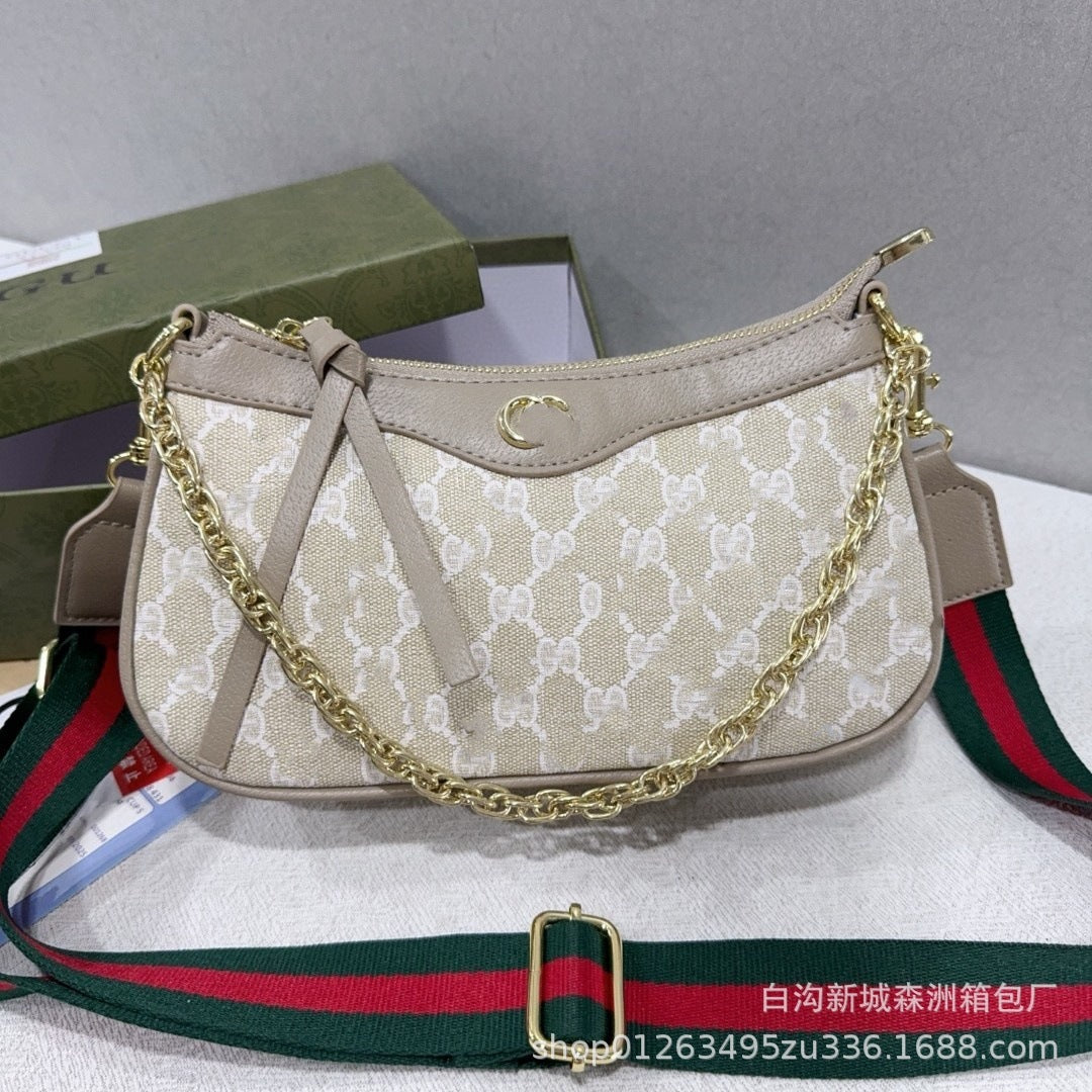 Bolso Mahjong Mujer | Bolso de Hombro con Cadena Vintage