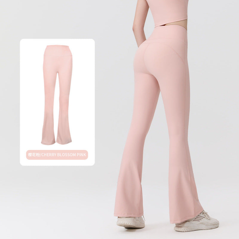 Pantalón Yoga Mujer AL | Microacampanado Y Talle Alto