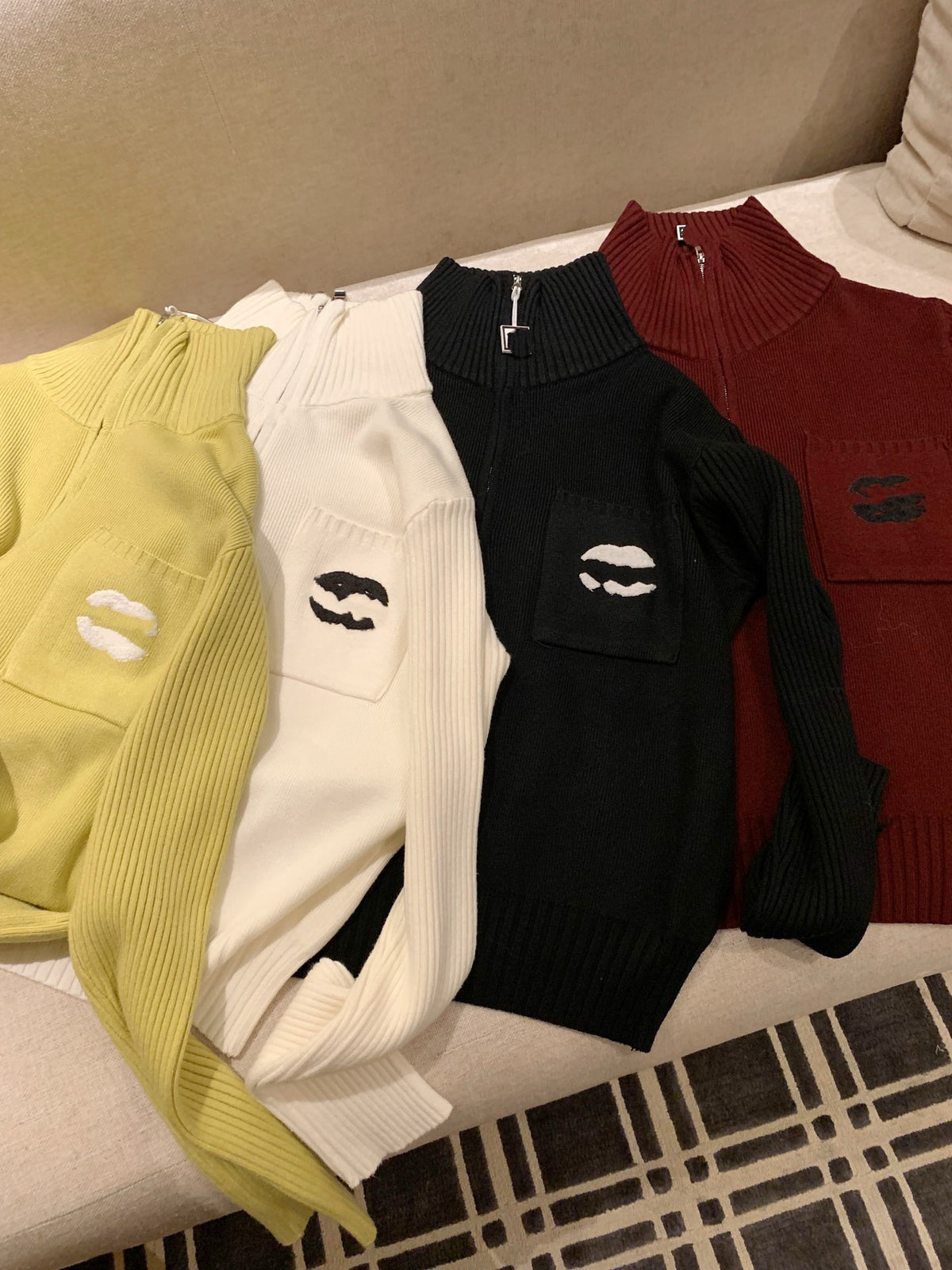 Jersey Mujer CHA | Doble C Bordada