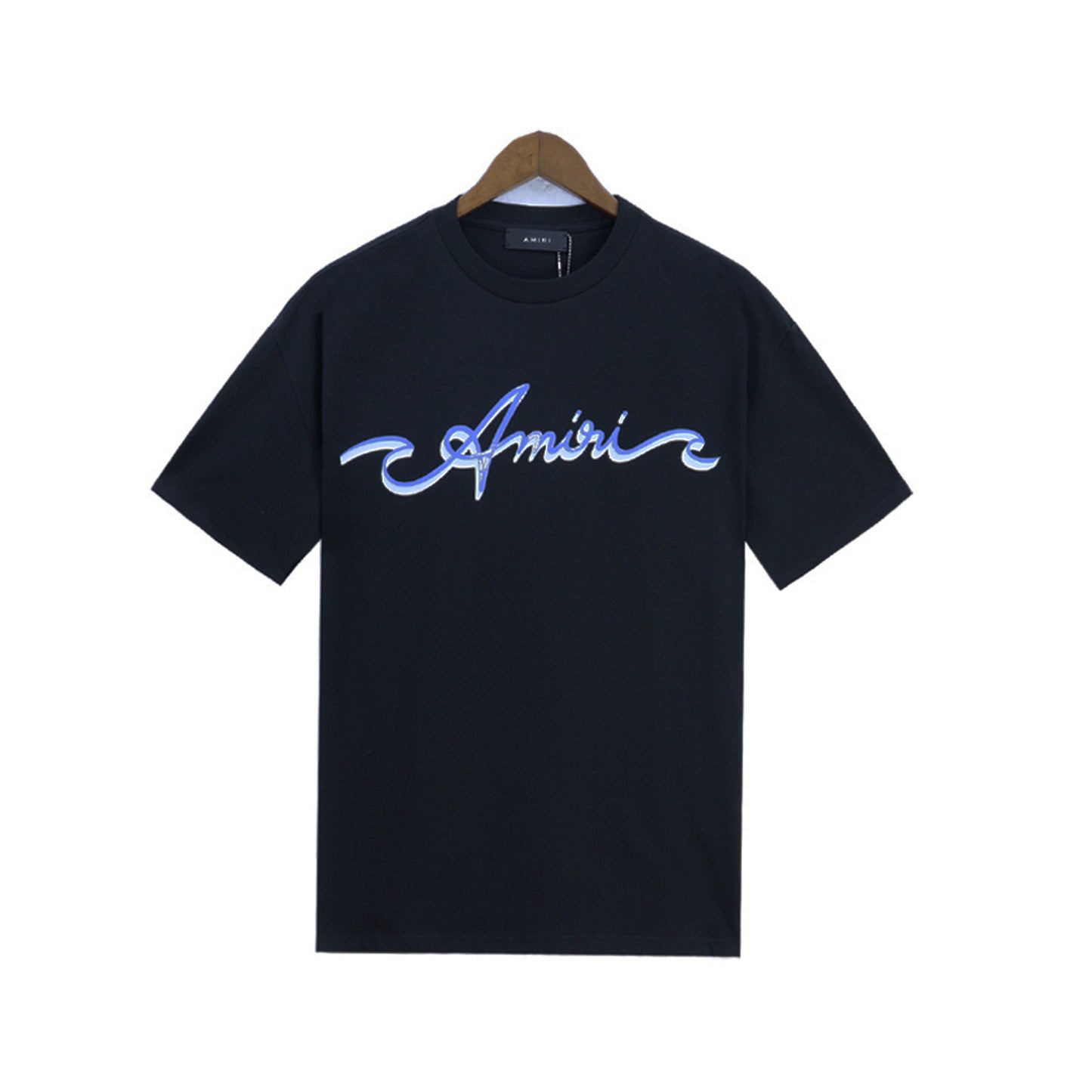 2024 Verano 2024 AM1R1 ICON Letter Totem Letter Totem Pattern Coconut Tree T-shirt Unisex