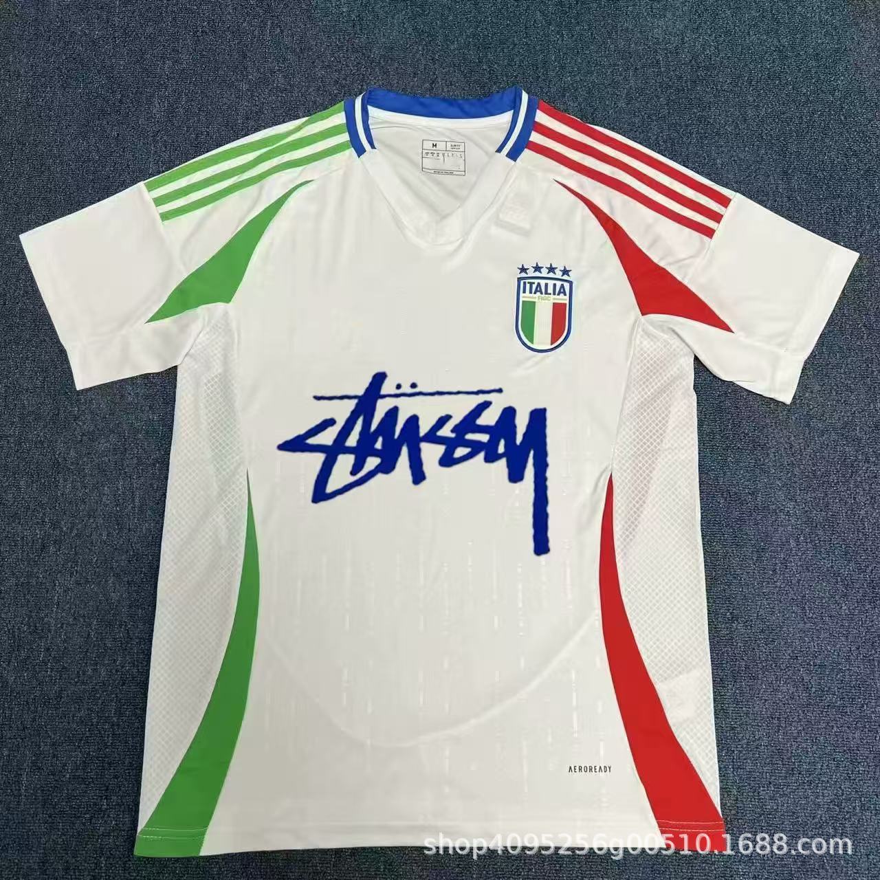 Venta al por mayor transfronteriza para Países Bajos, Alemania, Francia, Italia, Flamengo, Italia, envío gratuito para una camiseta de fútbol