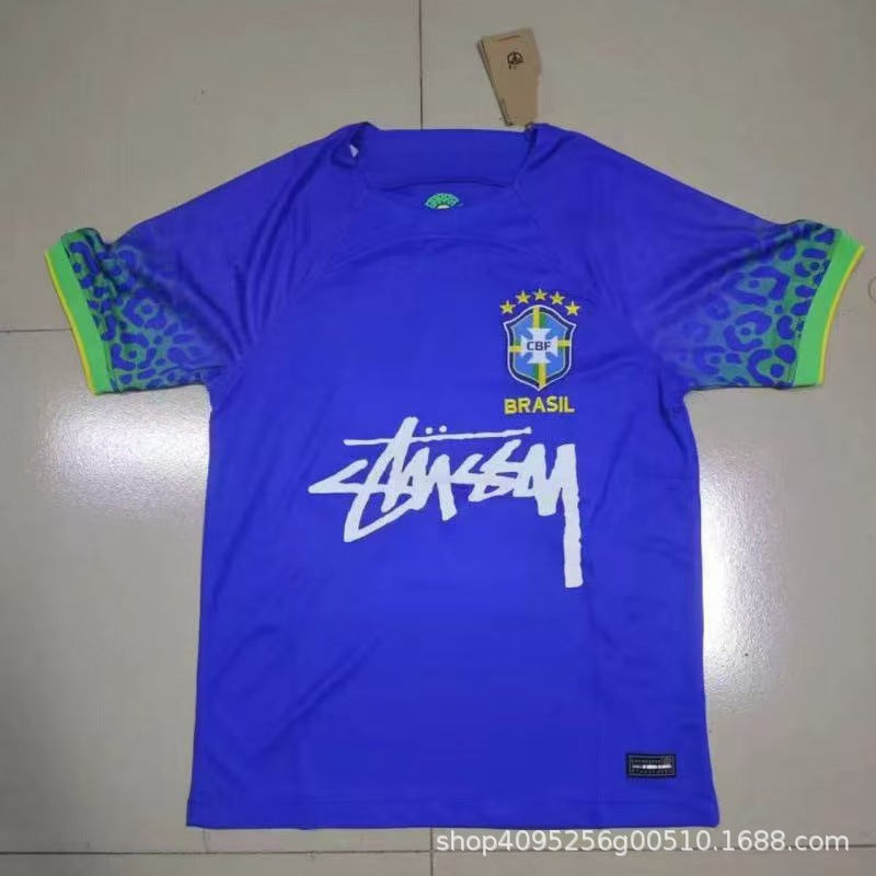 Venta al por mayor transfronteriza para Países Bajos, Alemania, Francia, Italia, Flamengo, Italia, envío gratuito para una camiseta de fútbol