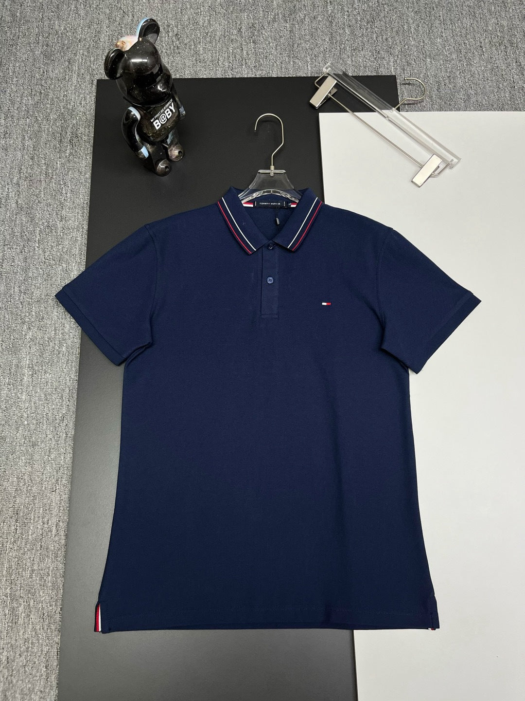 Polo em Algodão Puro para Homem | Manga Curta Business Casual