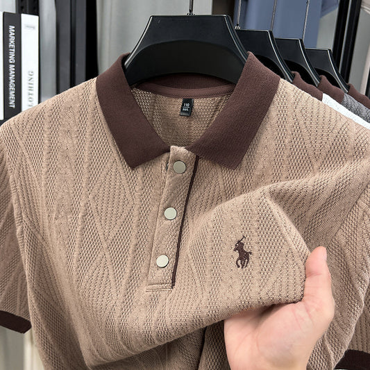 Jersey Bordado Jacquard Hombre - Estilo Elegante