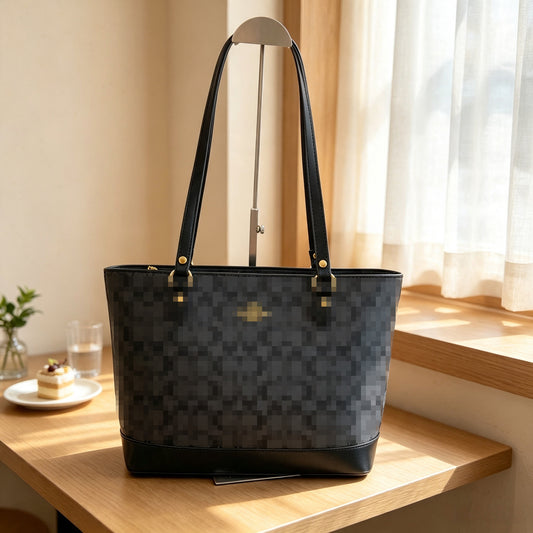 Women's Kou Letter Print Shoulder Bag | Large Capacity Vintage | No Box