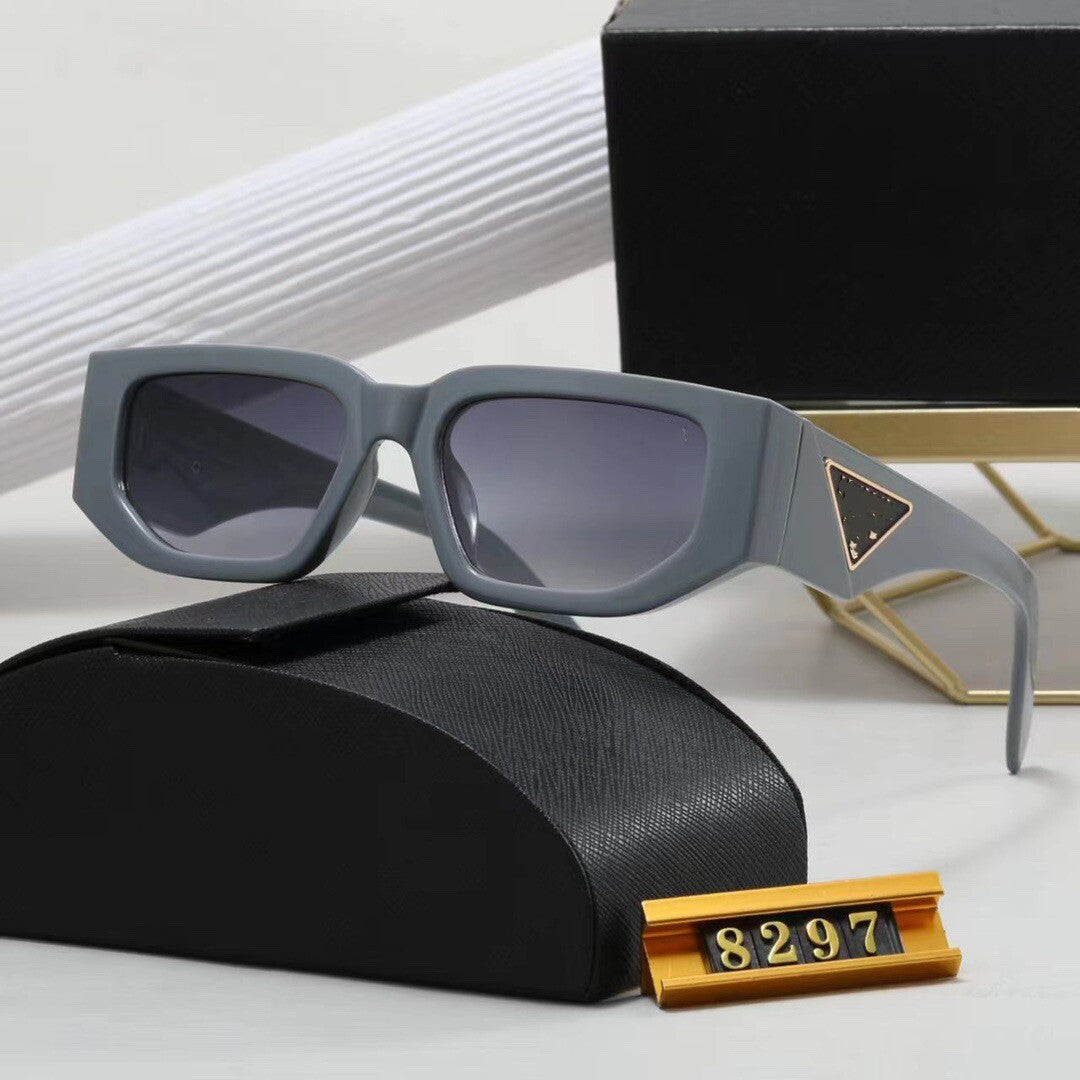 Gafas de sol hombre Li Xian tendencia, moda retro adelgazante anti-ultravioleta, versión coreana, gafas de sol de alta gama para mujeres