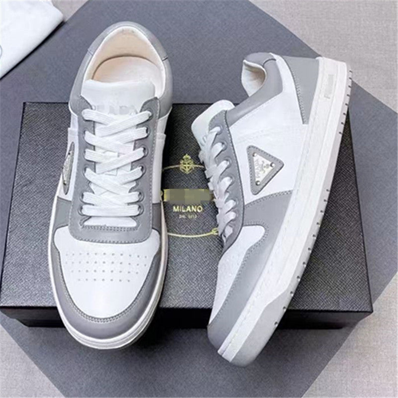 European Station 2025 zapatillas de hombre de alta gama con bloqueo de color transfronterizo, zapatillas informales de moda, zapatillas blancas transpirables, zapatillas clásicas de hombre