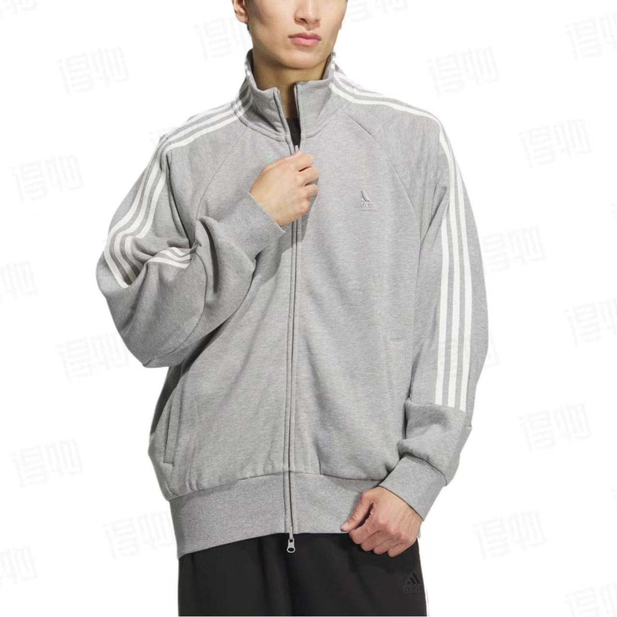 Unisex Sweatshirt A | High Neck And Three Stripes