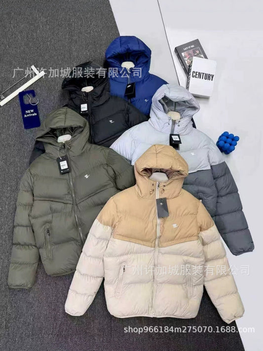 Unisex quilted jacket 8178 | Hood and embroidery