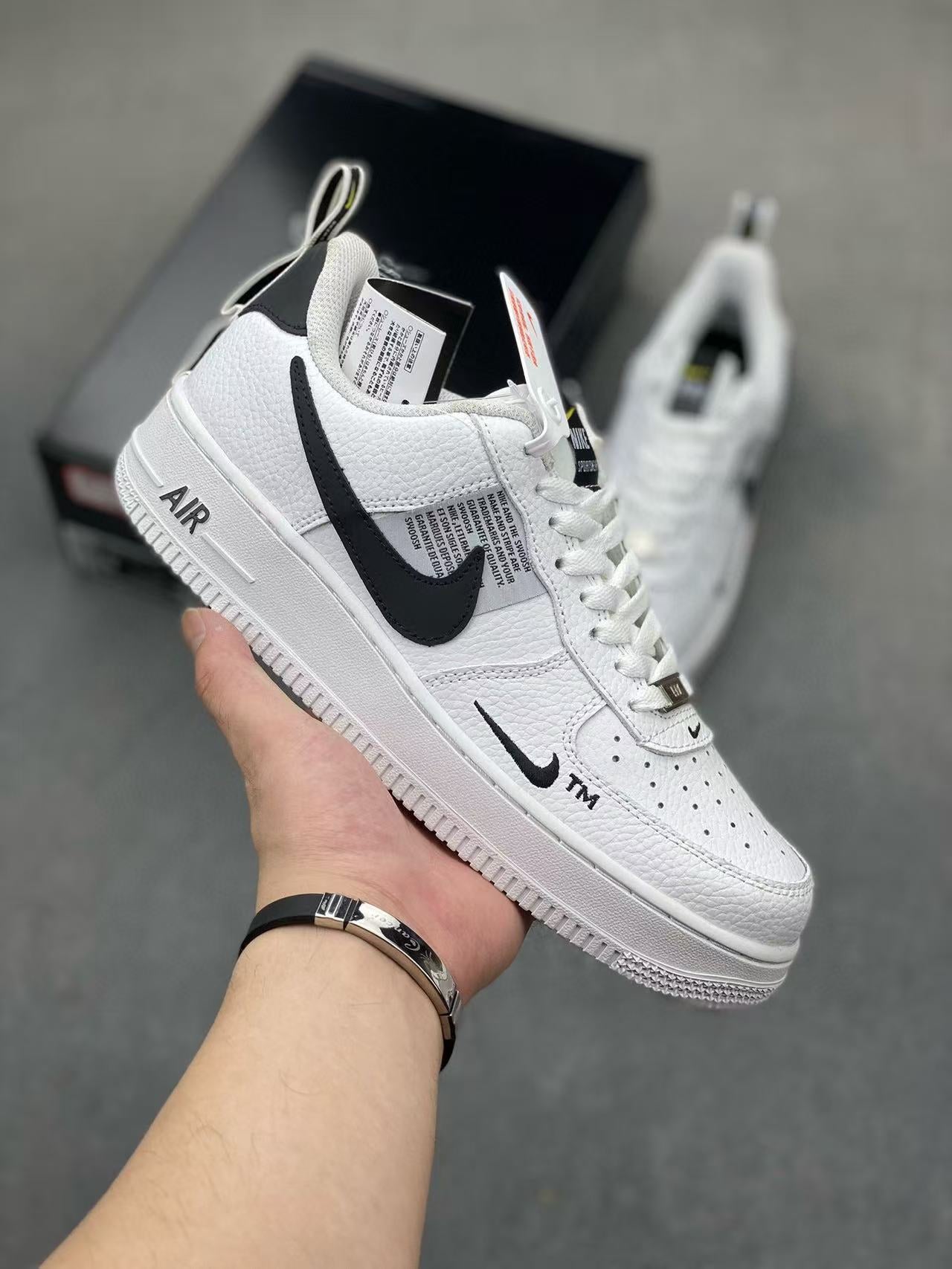 Fábrica de Calzado Putian Ventas Directas AF1 Comercio Exterior Junta de Ocio Zapatos Hombres y Mujeres Zapatos de Campus Zapatos de pareja Zapatos blancos Transfronterizo