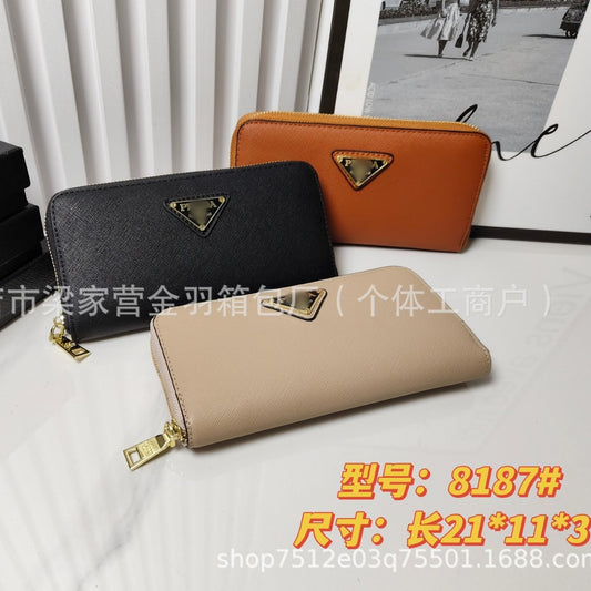 Tarjetero Largo Mujer Cartero | Cartera Premium Elegante