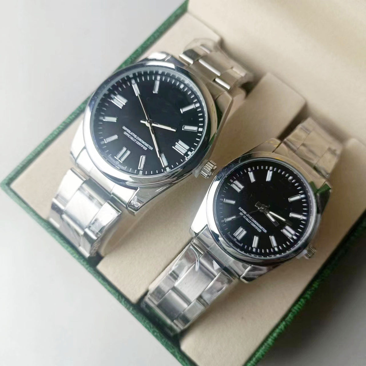 Oyster Perpetual Fruit Couple's Watch | Unisex Steel Quartz