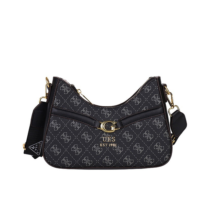 El bolso cruzado de monograma de alta gama de 2026 para mujer de un solo hombro de tendencia y muy vendido de moda para mujer