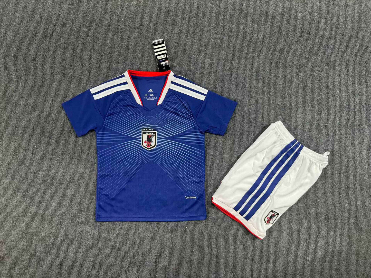 Set de camisetas de fútbol infantil de la Copa del Mundo 2627 para Brasil, Portugal, Italia, Alemania y Japón Conjunto al por mayor y personalizado