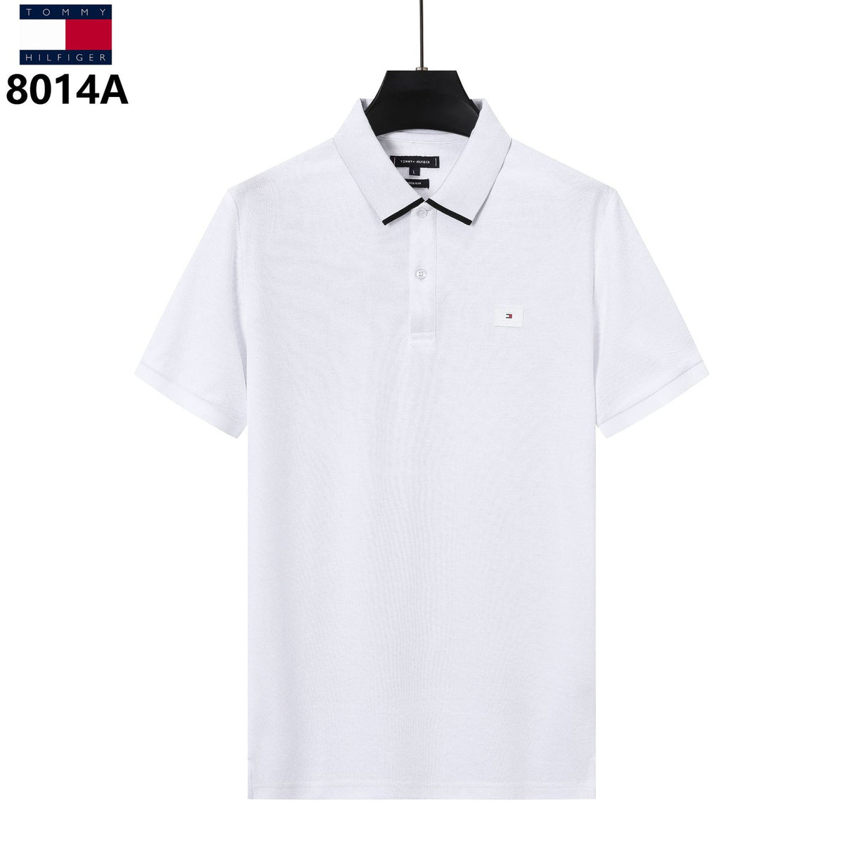 Polo em Algodão Puro para Homem | Manga Curta Business Casual