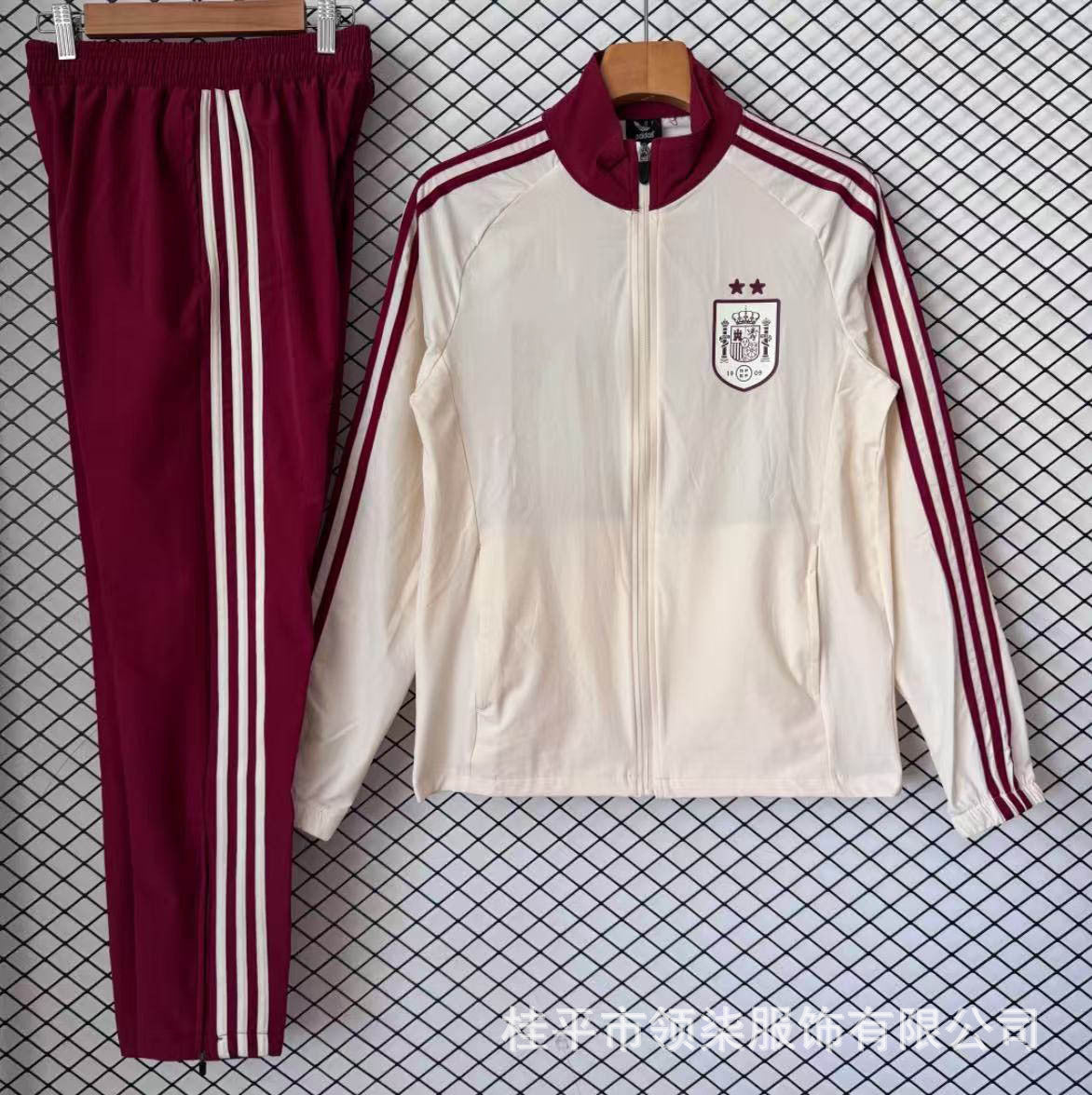 Nuevo equipamiento de fútbol, conjunto de chaquetas impermeables impermeables y de moda del Arsenal para entrenamiento español