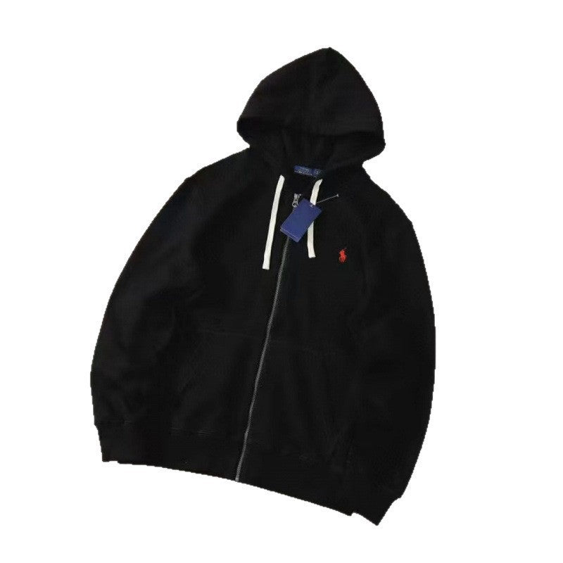 Sweat-shirt unisexe RL zippé | Poney brodé | Luxury Markt