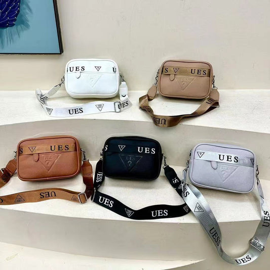 Comercio exterior mayorista 2024 invierno nuevos bolsos de moda para mujer europeos y estadounidenses, bolsos minimalistas vintage cruzados de un solo hombro