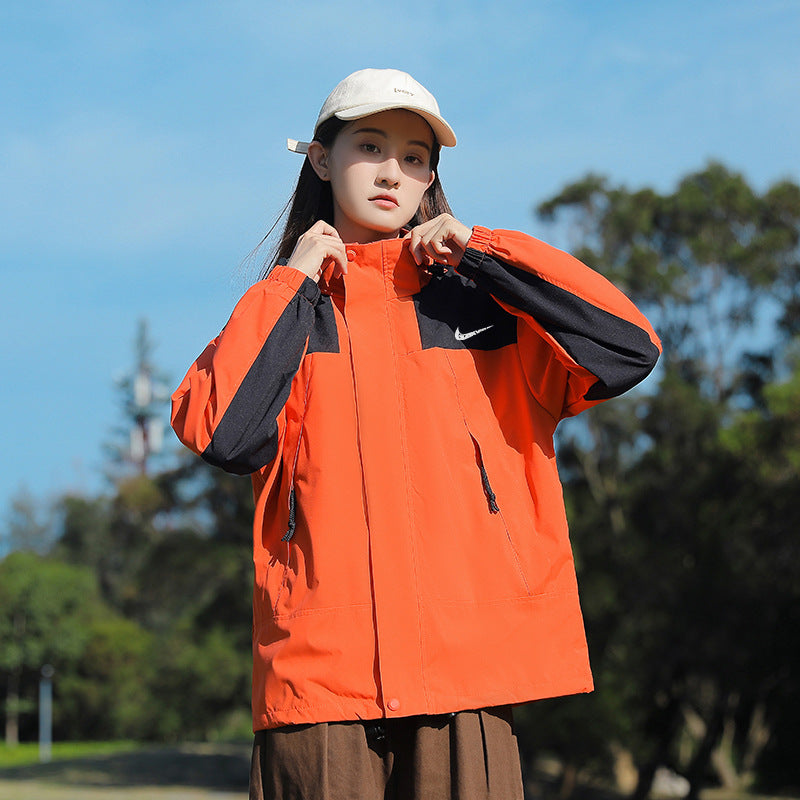 Plaid Mountaineering Windbreaker Jacket | Outdoor Premium