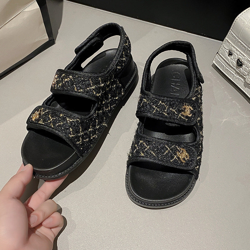 Zapatillas chulas para mujeres, hogar, interior, casa, suelas suaves, antideslizante eva, hombres de comercio exterior versátiles, transpirables, ligeros y cómodos.