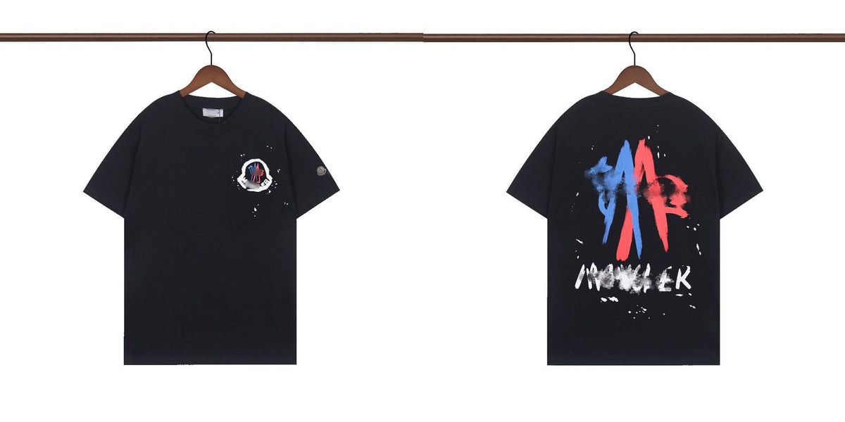 Camiseta Bordada Hombre MON | Cuello Redondo