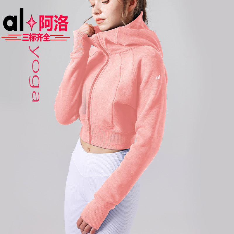 Sudadera Mujer AL | Corta Con Capucha